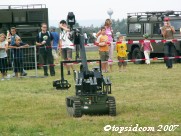 Den NATO 2005 - Pyrotechnick robot Teodor 