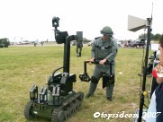 Den NATO 2005 - Pyrotechnik a pyrotechnick robot Teodor