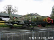 Vojenské letecké muzeum Praha Kbely 1.května 2008 - Suchoj Su-22M-4 (Fitter K) 