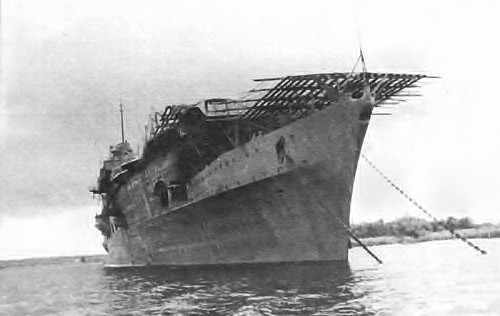 Graf Zeppelin, Štětín červen 1945
